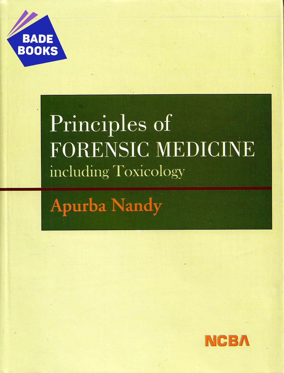Principles Of Forensic Medicine: Including Toxicology (Hardcover & Big Book)