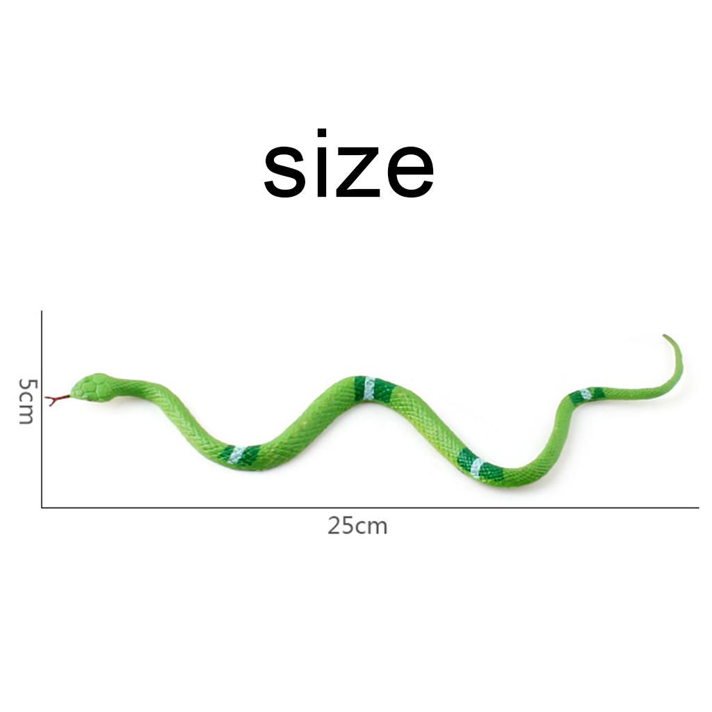Snake Model Toy For Kids  Python Animals Figurine Jokes Garden