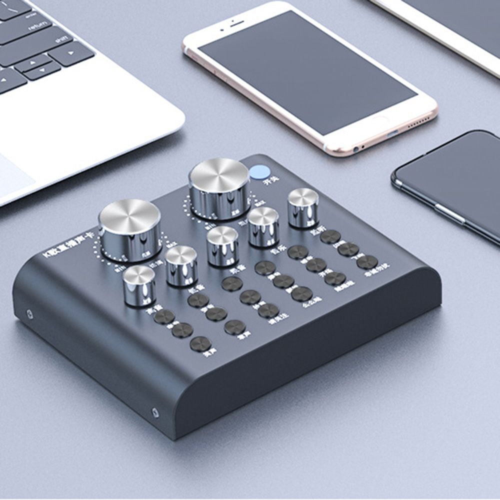 V8a2 Sound Card Set Mobile Desktop Computer Singing Live Special Equipment