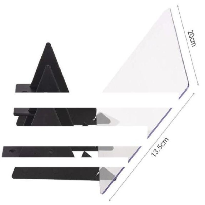 Kids LED Projection Drawing Copy Board Projector Painting Tracing Board Sketch Specular Reflection Dimming Bracket Phone Holder
