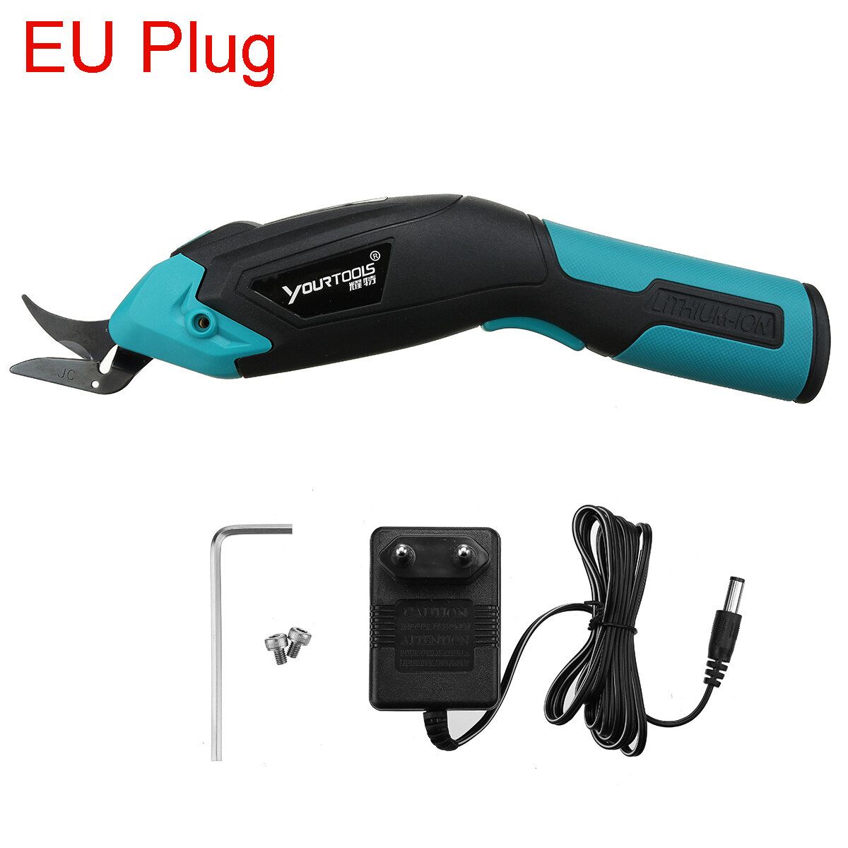 Cordless Electric Pruning Shears Garden Branch Flower Trimmer Tree Pruner EU