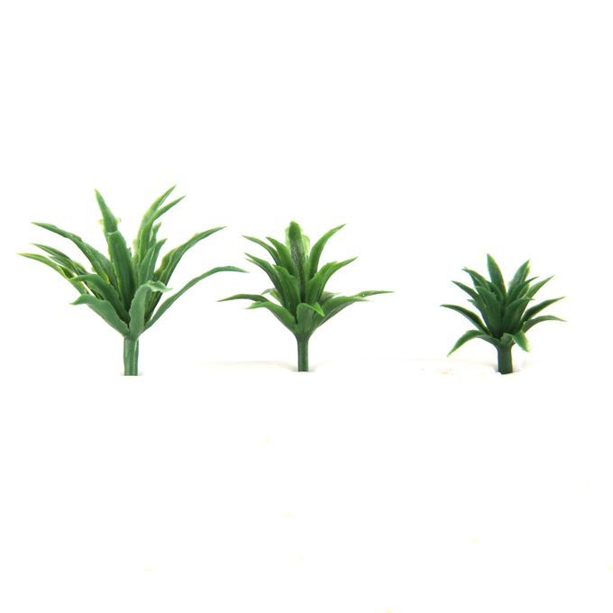 62Pc Model Tree Palm Tree Rain Forest Scenery   Grass Scenery