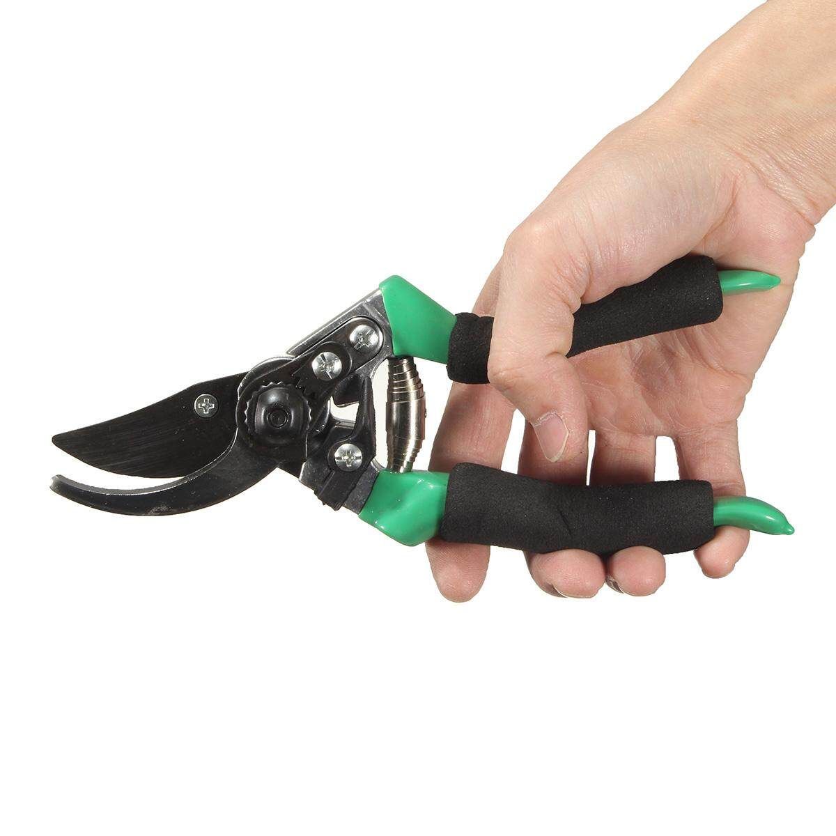 8'' 215mm Pruner Pruning Secateur Shear Garden Scissor Plants Bushes Tool