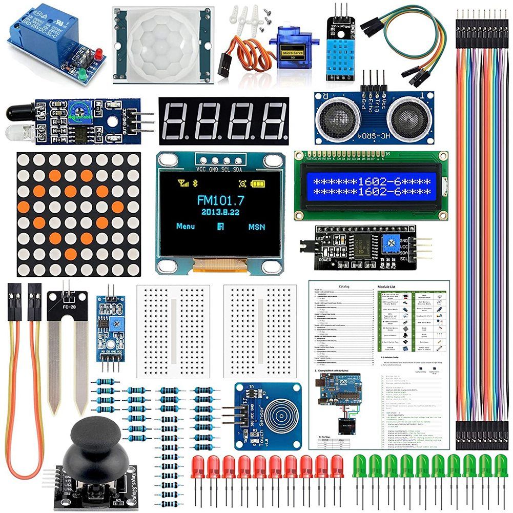 Starter Kits For Arduino Kits R3 Nano V3.0 Mega 2560