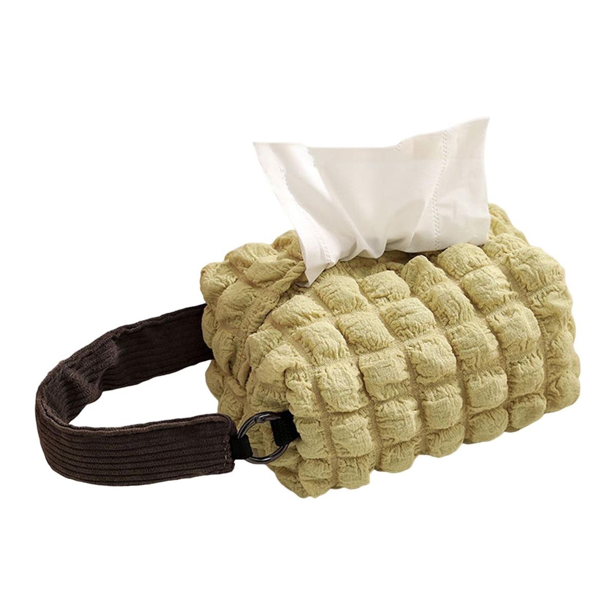 Tissue Holder Auto Headrest Hanging Napkin Holder Dispenser Light Green