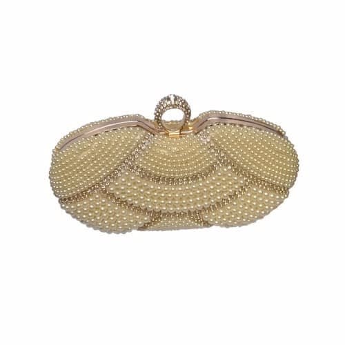 Rhinestones Ladies' Party Purse - Gold