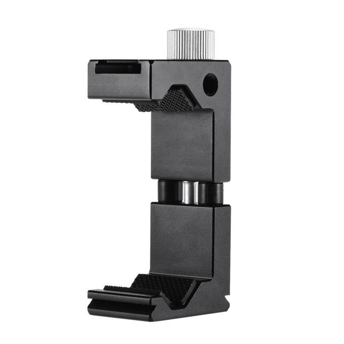 Phone Tripod Mount Clamp Universal Phone Holder Clip With