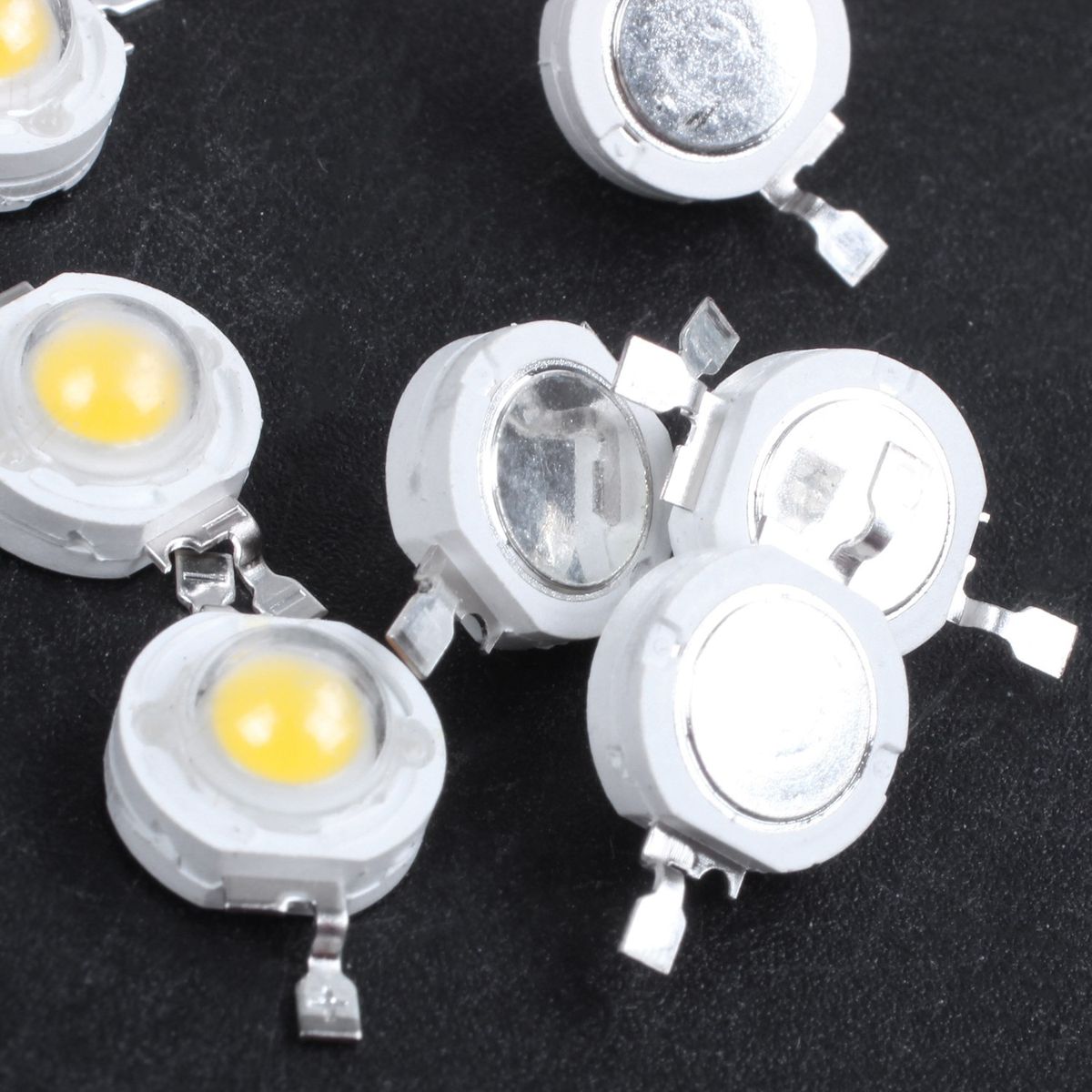 10 Pieces High Power 2 Pin 3W Warm White LED Bead Emitters