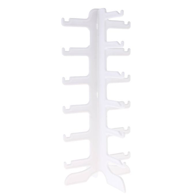 Sunglass Display Show Case Rack Shelf Eye Glasses Show Stand White