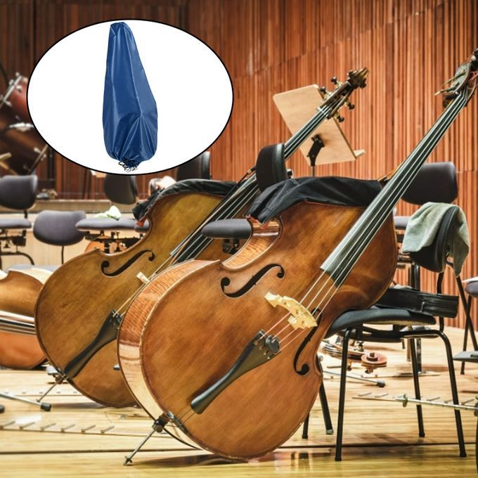 Cloth 1 Piece Cello Dust-proof Cover Cello Bag Protective Satin Fabric