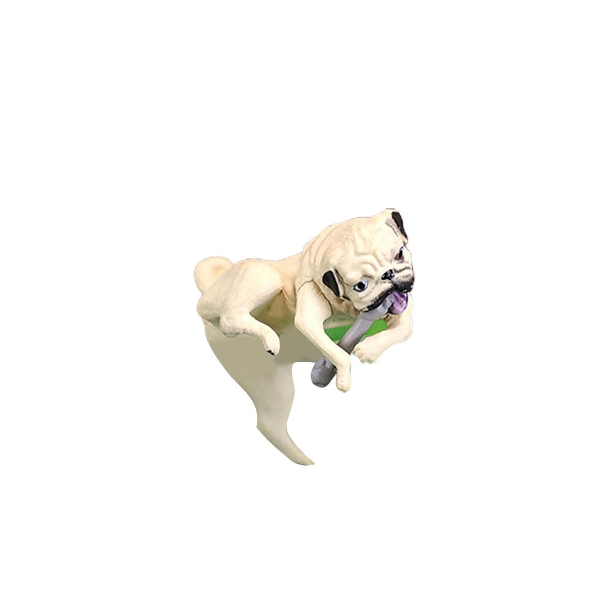 Fish Tank Pendant Cute Pug Dog Aquarium Hanging Ornament Decor