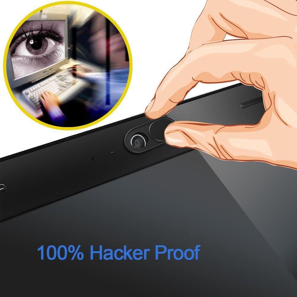 Webcam Covers (3 Pack), 0.7mm Ultra Thin Web Camera Cover Blocker for Mobile Phone, Laptop, Computer, Macbook, iMac, Notebook, Tablet, Monitors, Protect Your Privacy and Security
