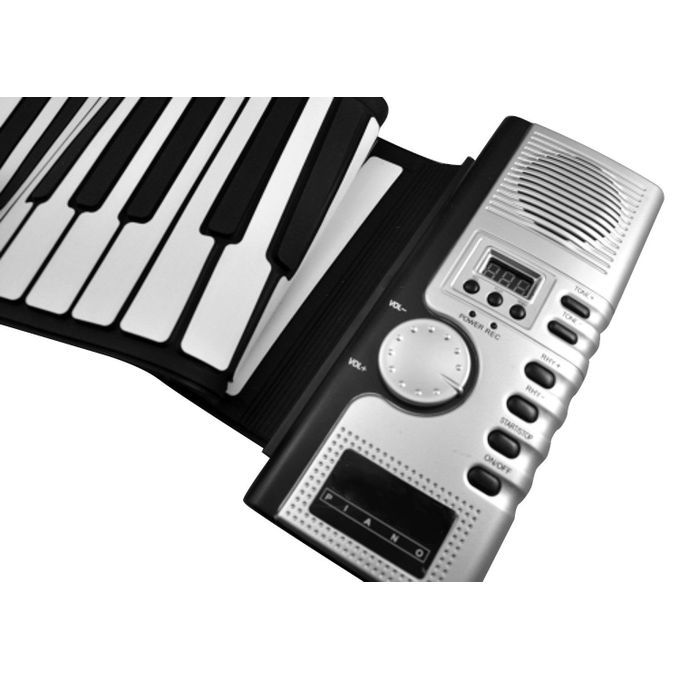 Roll Up Keyboard Piano, 4 Modes 61 Keys Portable Piano Electric Digital Musical Educational Instruments