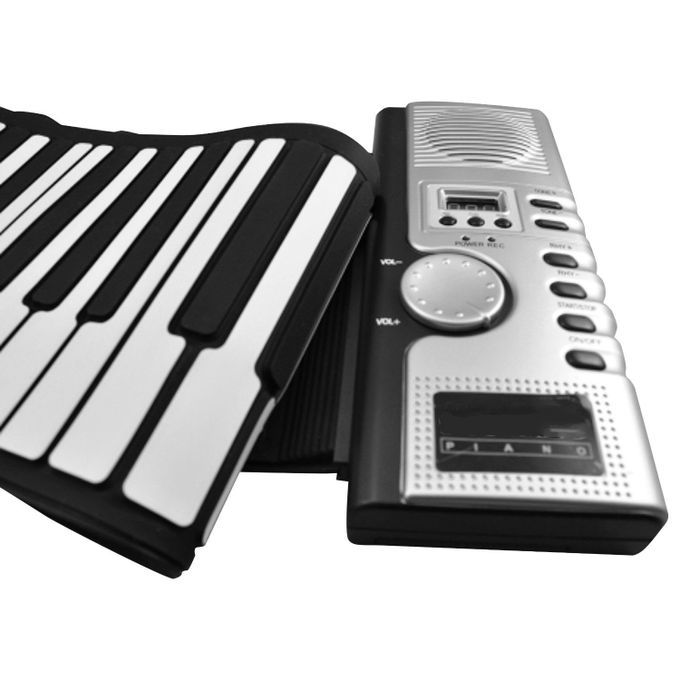 Roll Up Keyboard Piano, 4 Modes 61 Keys Portable Piano Electric Digital Musical Educational Instruments
