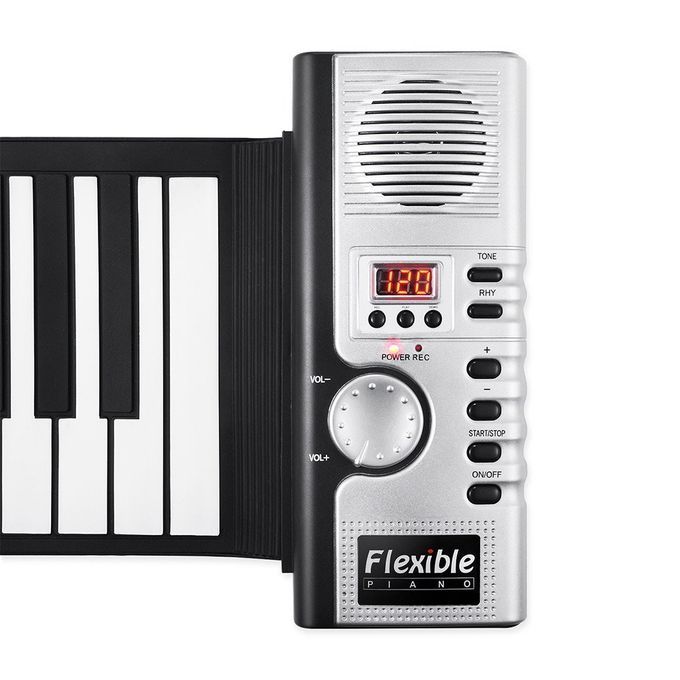 Roll Up Keyboard Piano, 4 Modes 61 Keys Portable Piano Electric Digital Musical Educational Instruments