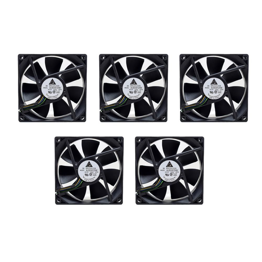 9025 DC 12V 0.6A AUB0912VH Computer CPU Cooling Fan