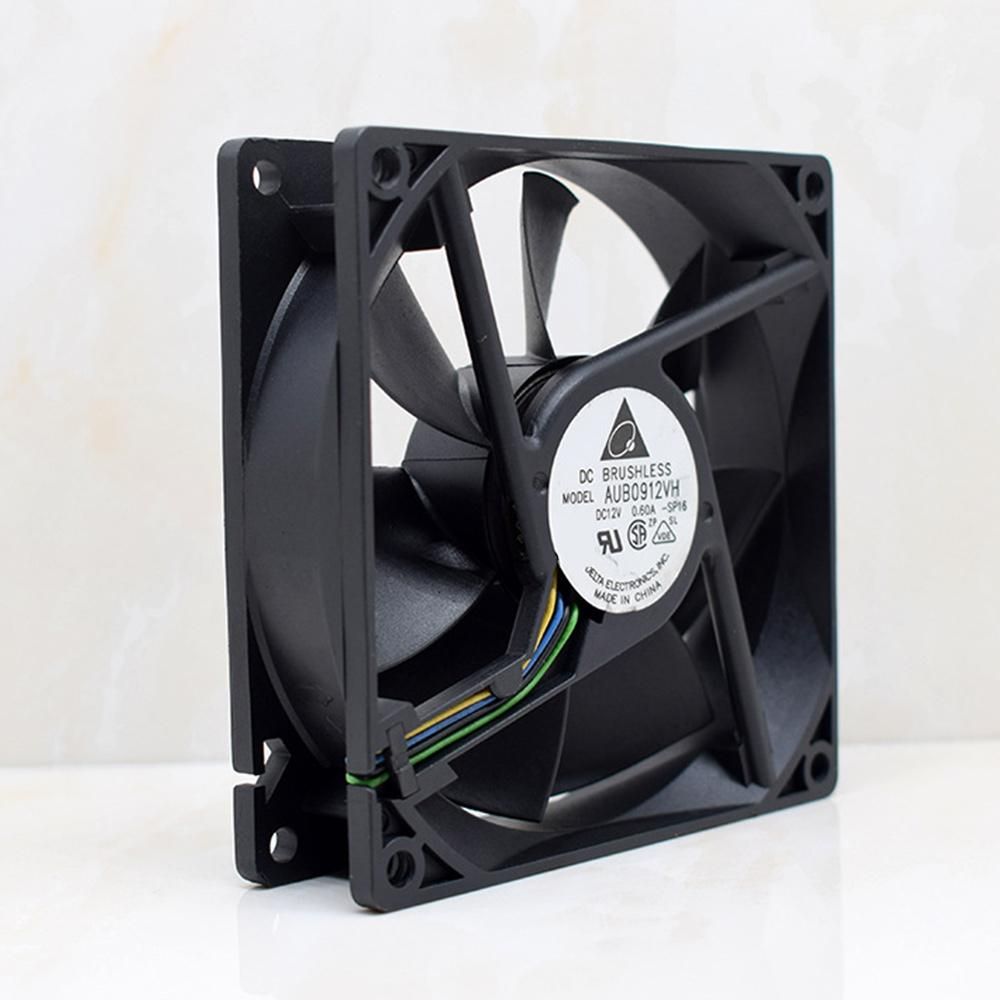 9025 DC 12V 0.6A AUB0912VH Computer CPU Cooling Fan