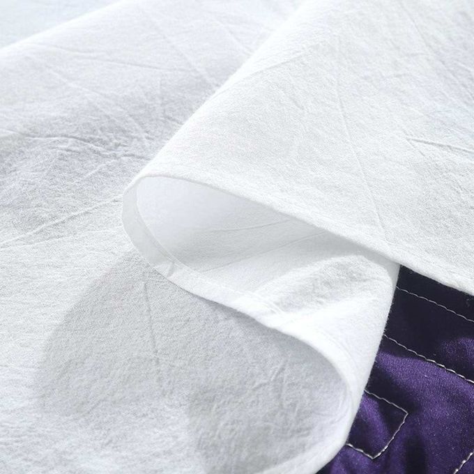 4x Pure Cotton SPA Half  Table Cover Beauty Bed Face Hole Towel