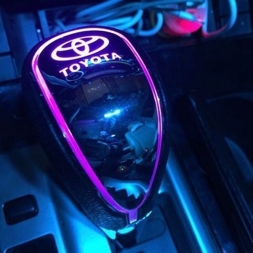 Multiple Colors LED Lights Car Gear Knob