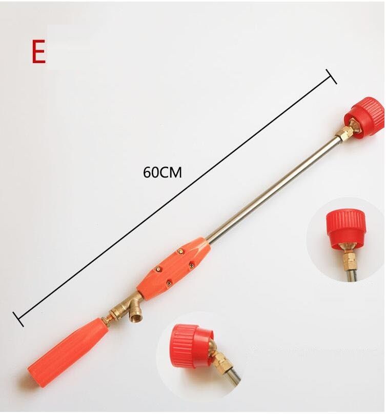 60cm Spray Gun High Pressure Trees Sprayer Copper Nozzle Atomizing Electric Sprayer Fittings Mist Projector Waterproof High Fog E
