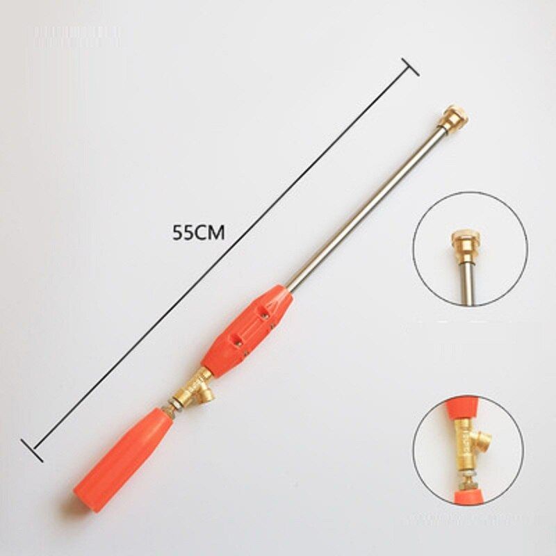 60cm Spray Gun High Pressure Trees Sprayer Copper Nozzle Atomizing Electric Sprayer Fittings Mist Projector Waterproof High Fog E
