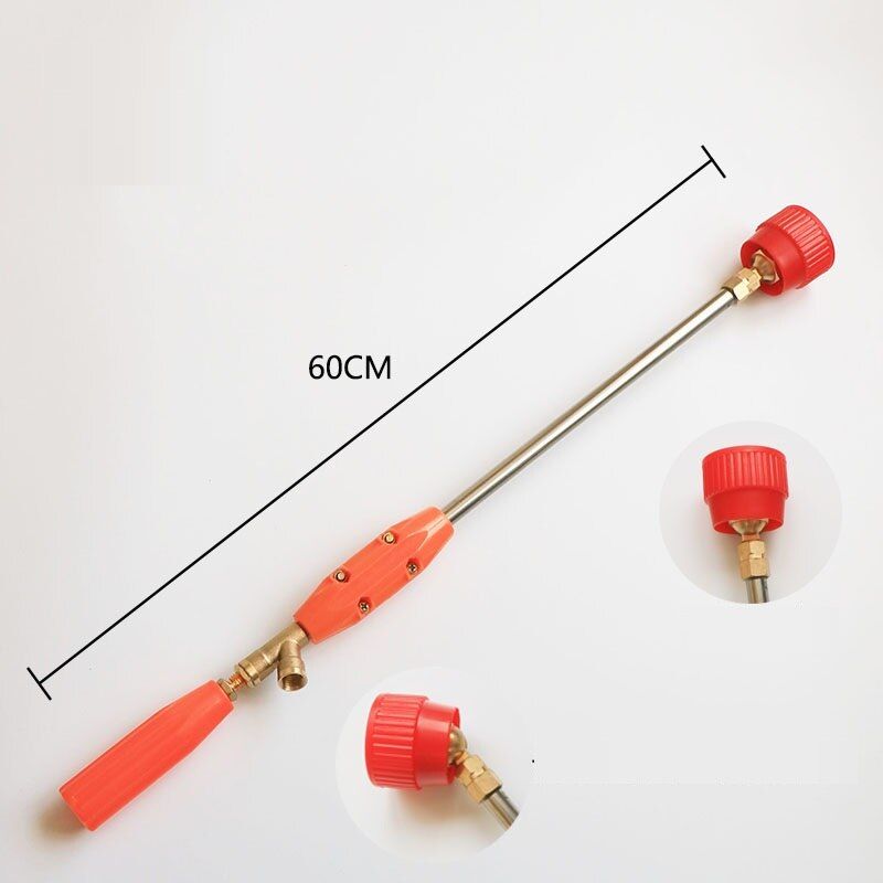 60cm Spray Gun High Pressure Trees Sprayer Copper Nozzle Atomizing Electric Sprayer Fittings Mist Projector Waterproof High Fog E