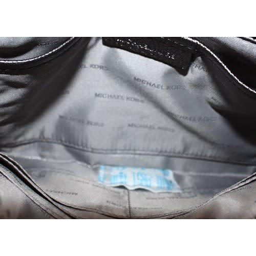 Michael Kors Bag - Wristlet Large Zip Clutch Gunmetal