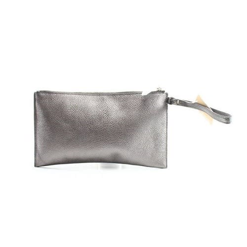 Michael Kors Bag - Wristlet Large Zip Clutch Gunmetal