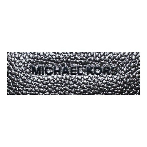Michael Kors Bag - Wristlet Large Zip Clutch Gunmetal