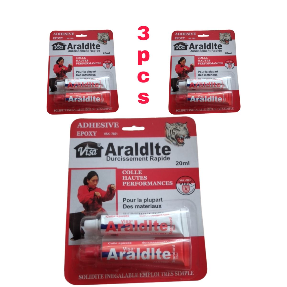 3pcs Araldite Multipurpose Glue