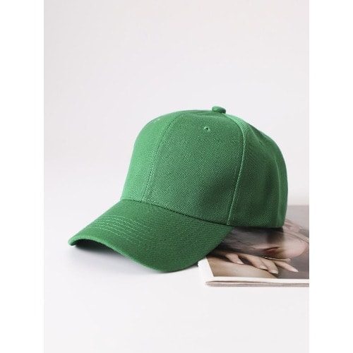 Plain Face Cap  - Unisex  - Green