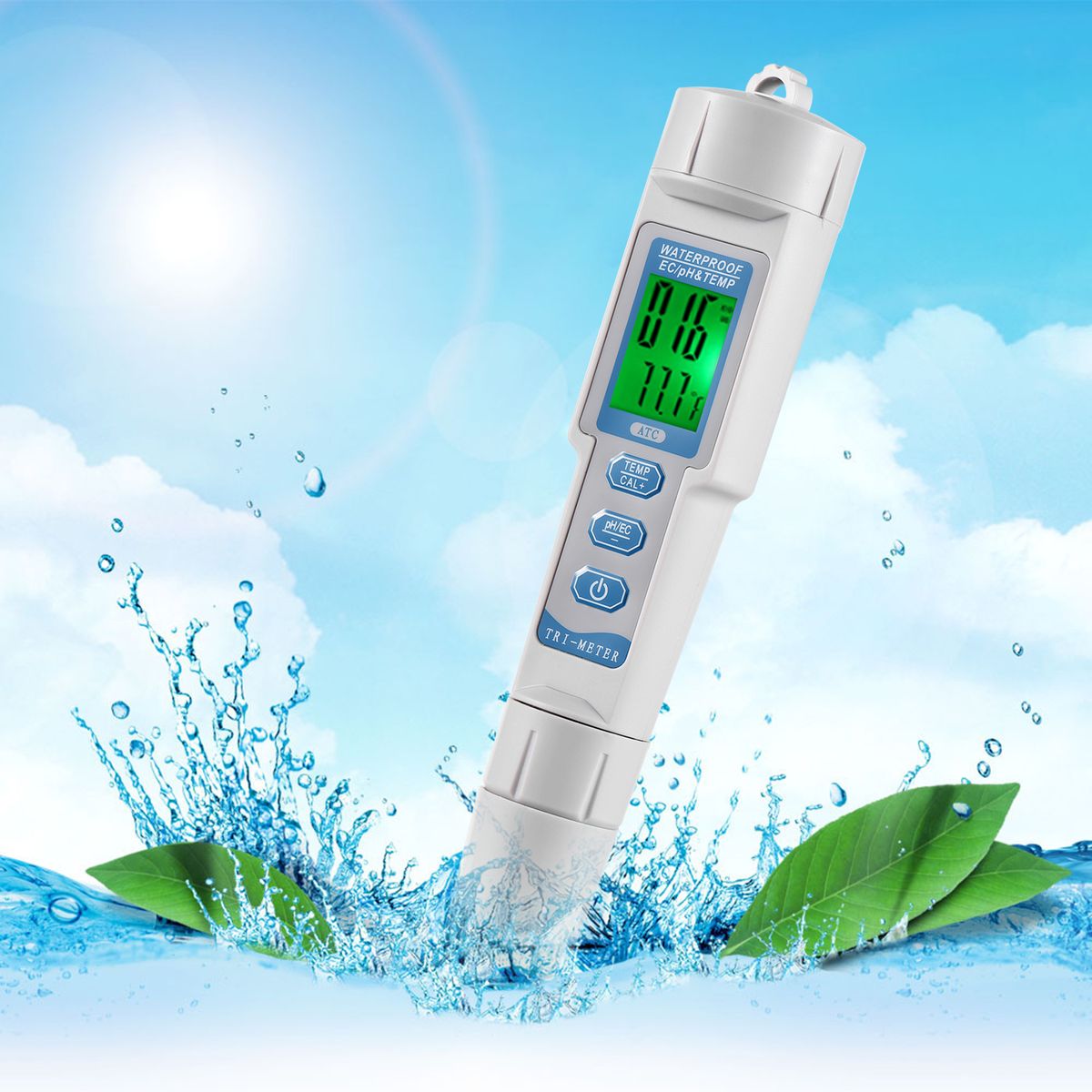 New Professional 3 In 1 Multi-parameter Water Quality