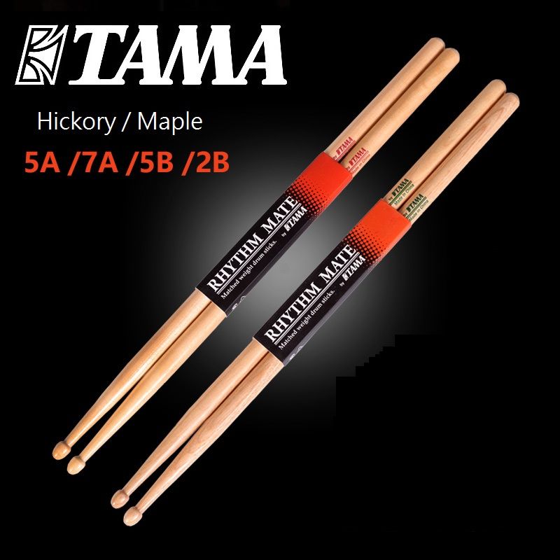 Rhythm 5A TAMA Mate Maple Drum Hickory 2B 7A HRM 5B Stick