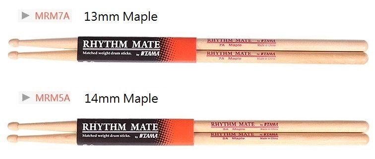 Rhythm 5A TAMA Mate Maple Drum Hickory 2B 7A HRM 5B Stick