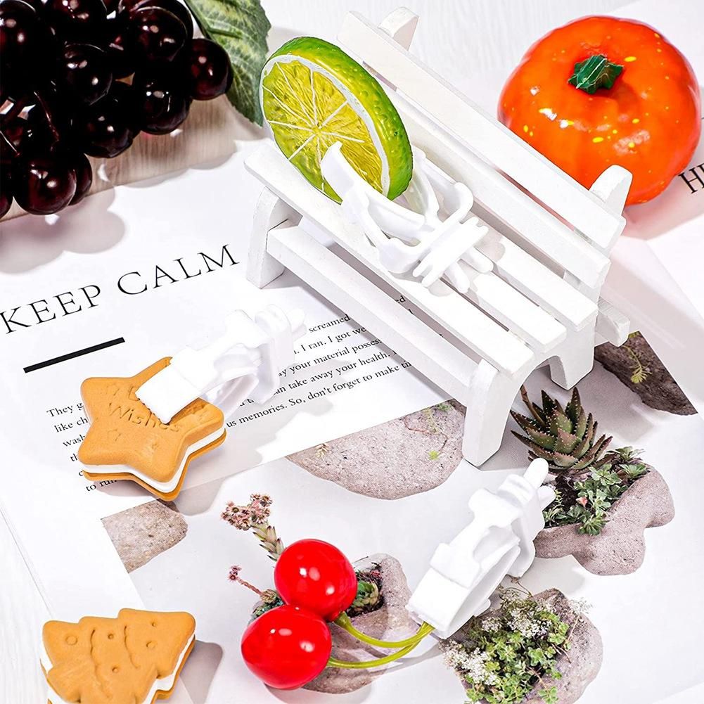 6Pcs Vegetable Clip for Birds Bird Cage Feeder for Parrot