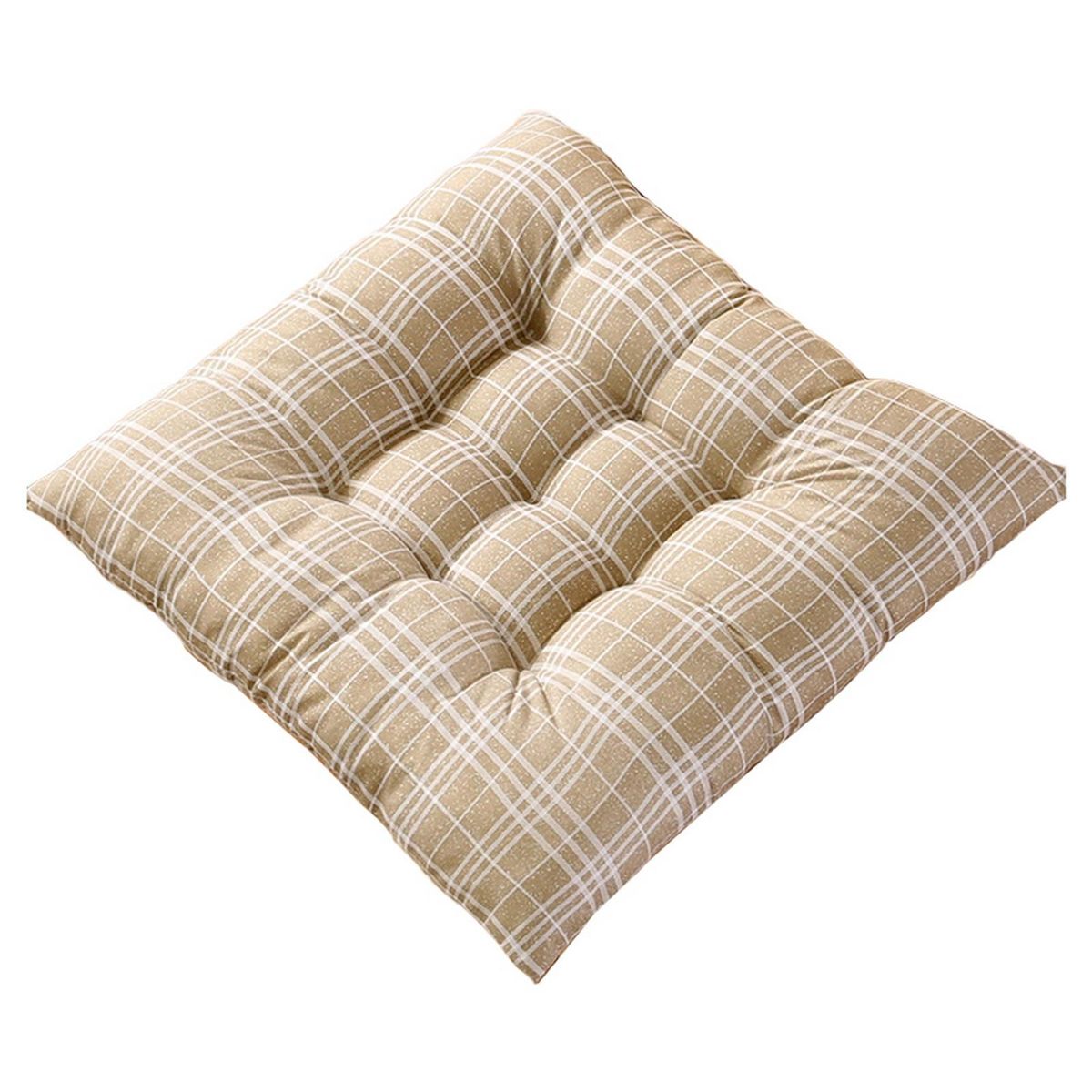Sofa Cushion High-stretch 3D Cotton Filling Cushion Coffee