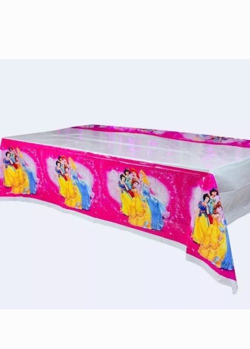 Disney Princess Kids Character Plastic Table Cover