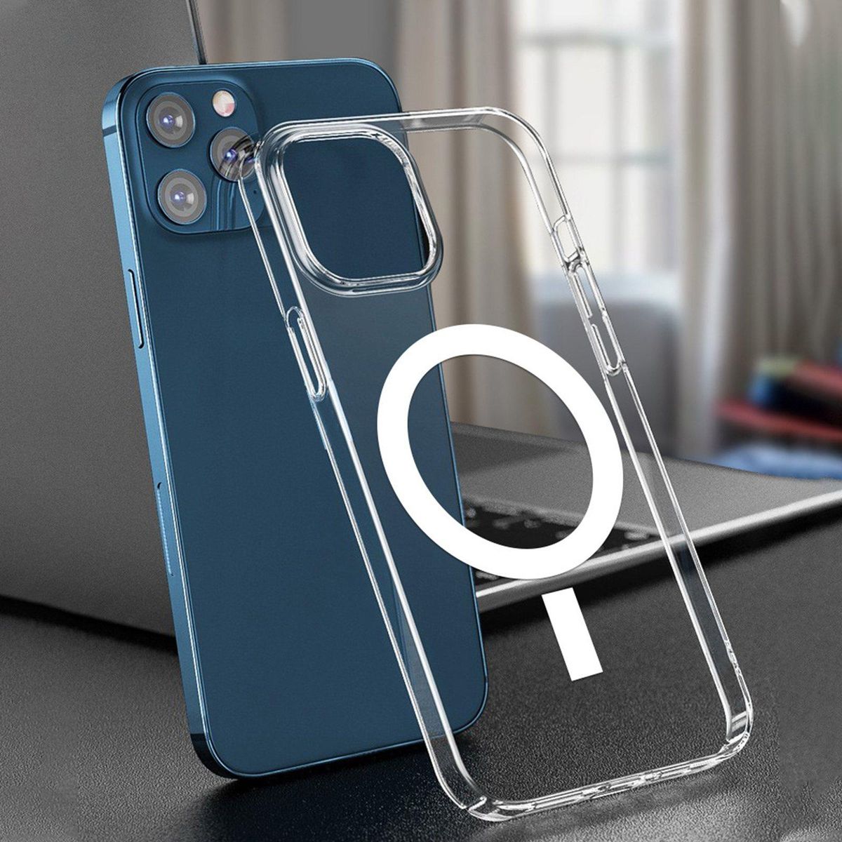 Phone Case Lightweight Thin Scratch Resistant Clear Transparent 13 Pro