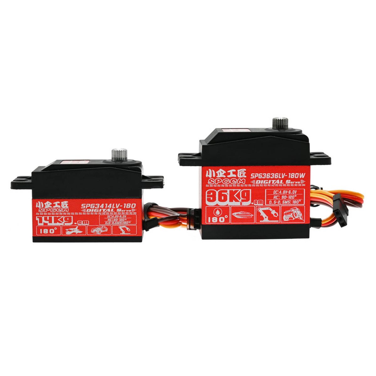 14KG Digital Servo Full Metal Gear,High Torque Servo Motor For RC