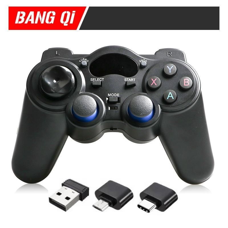 2.4G Android wireless singles game handle USB computer handle TV TV set-top box Android handle USB receiver+Android receiver+TYPE-C