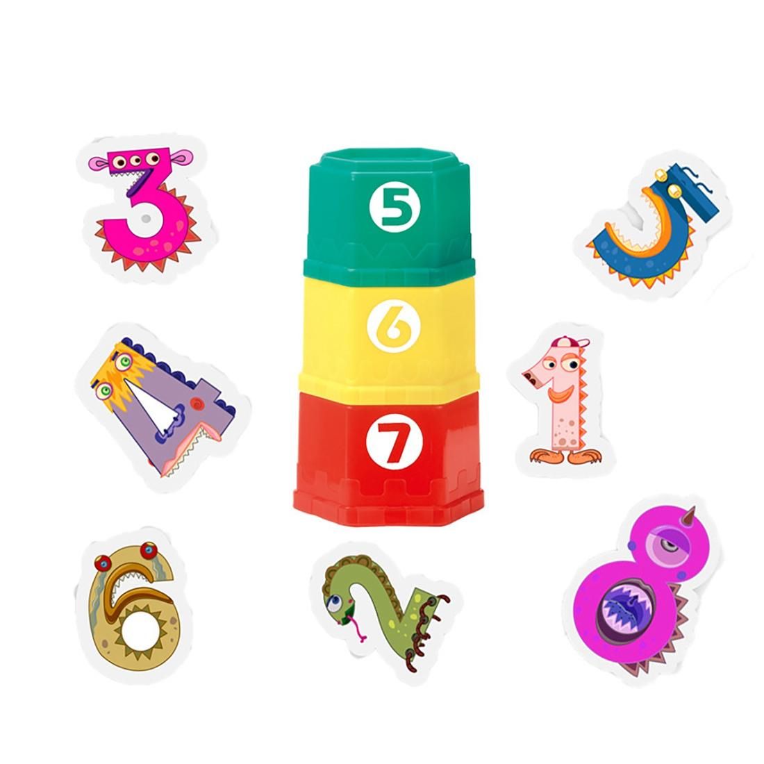 Baby Stacking Cups Children's Educational Bear Building