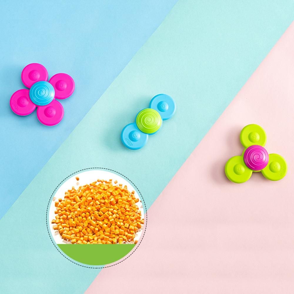 Baby Dining Table and Chair Sucker Turn and Turn Music Can Bite Silicone Baby Fingertip Baby Desktop Sucker Comfort Toy