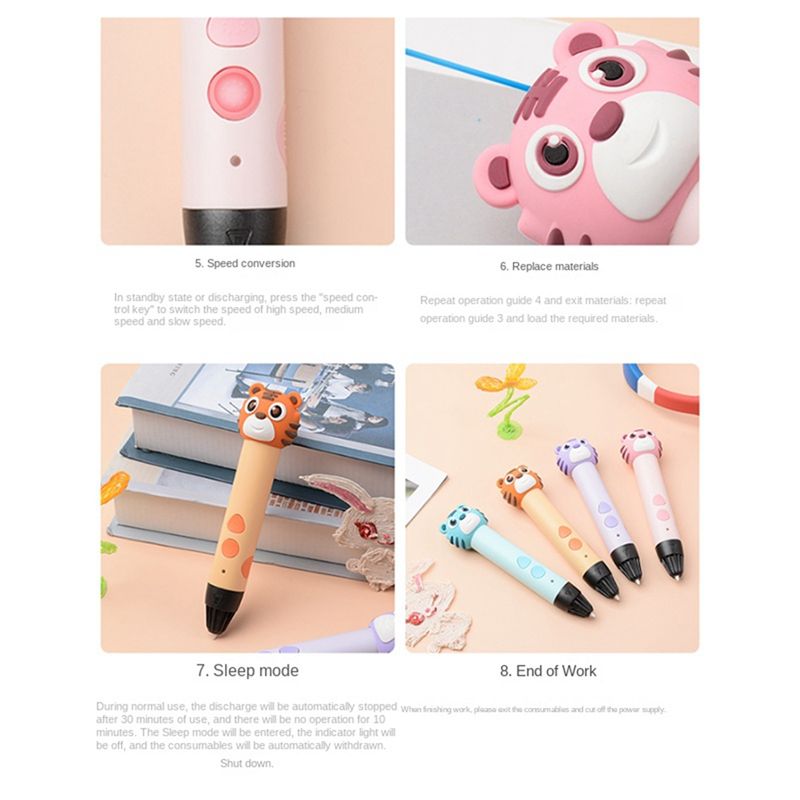 3D Pen for Children 3D Drawing Printing Pencil Toys