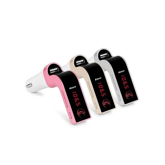 G7 Bluetooth Handfree Car Kit Car MP3 Player For Mobile Phone FM Transmitter Car Charger