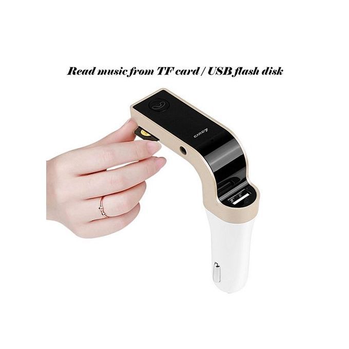 G7 Bluetooth Handfree Car Kit Car MP3 Player For Mobile Phone FM Transmitter Car Charger