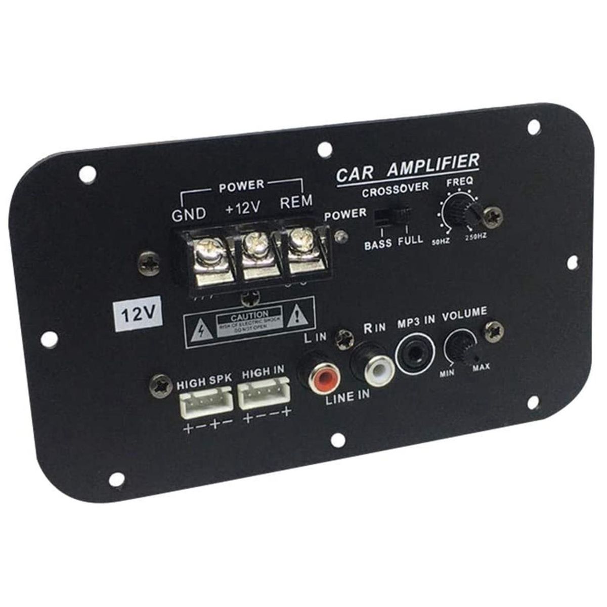 Car Subwoofer Amplifier Board, 500W HiFi Bass Amplifier Boar