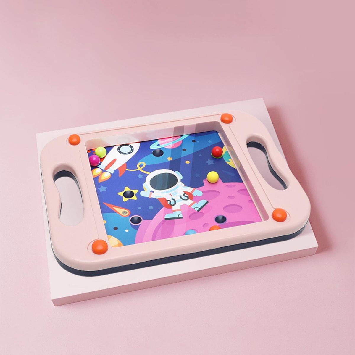 Enlightenment Toy Balance Maze Brain Game Pink