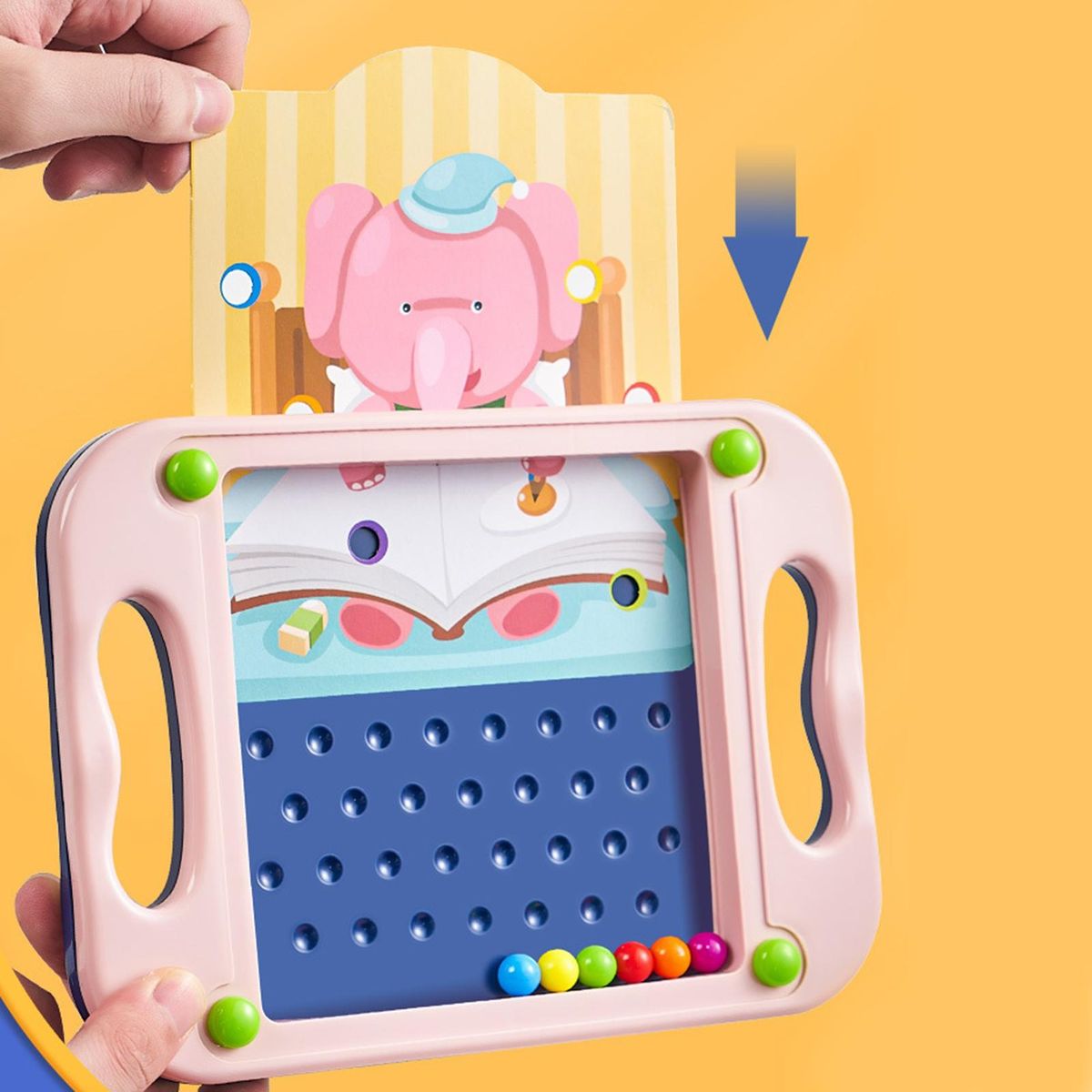 Enlightenment Toy Balance Maze Brain Game Pink
