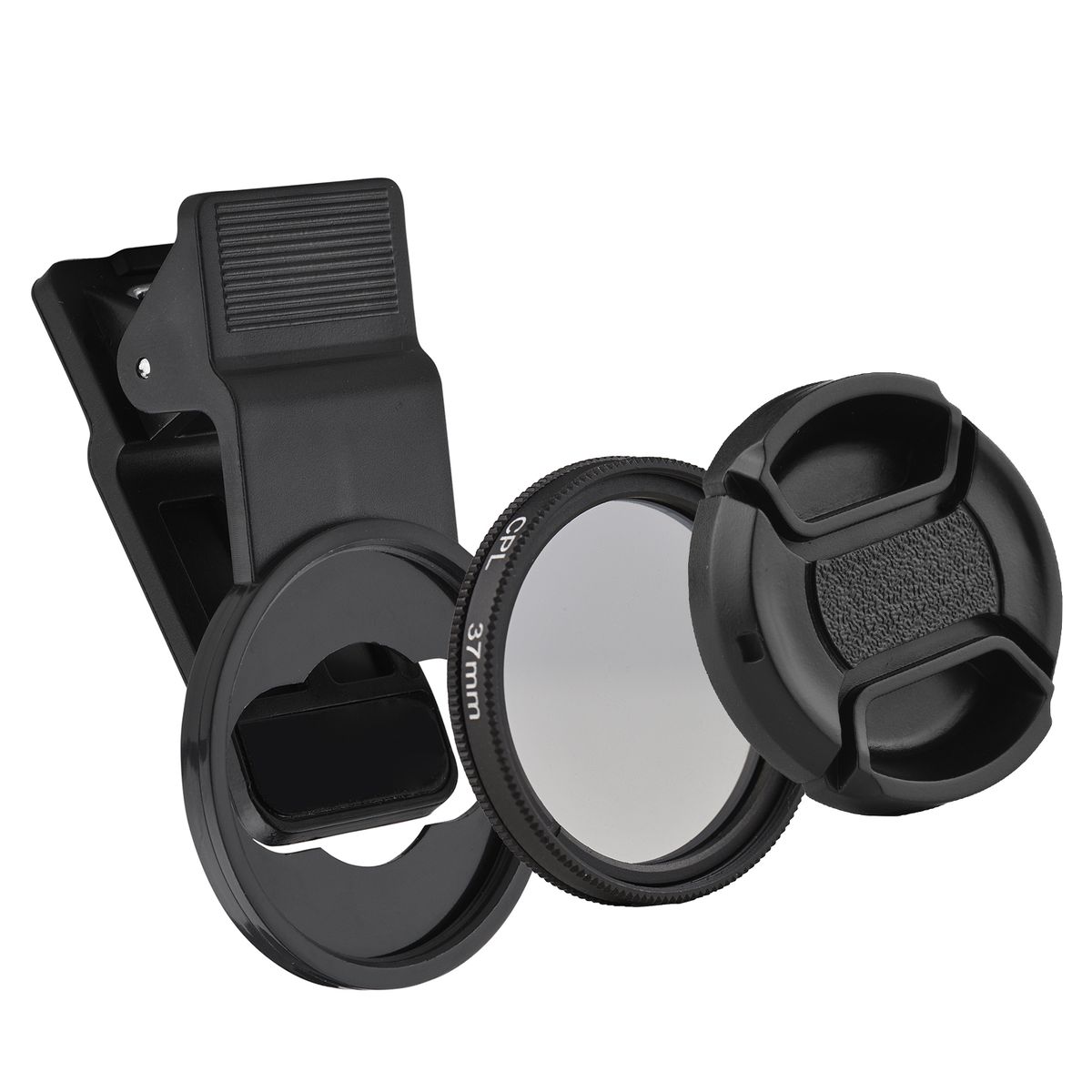 37MM Professional Smartphone CPL Filter Set  Clip-on