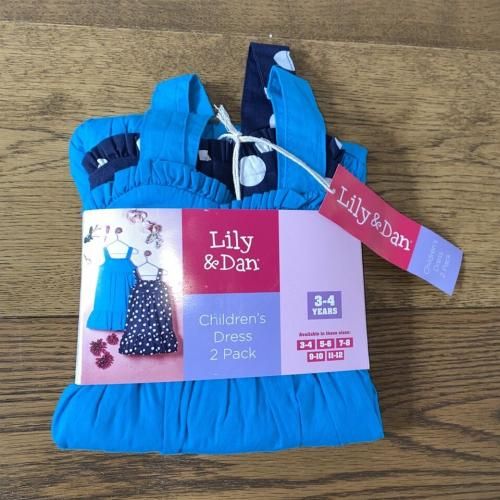 Girls 2 Pack Summer Dress